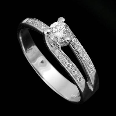 סוליטרים - טבעות אירוסין - SRE-1498 W